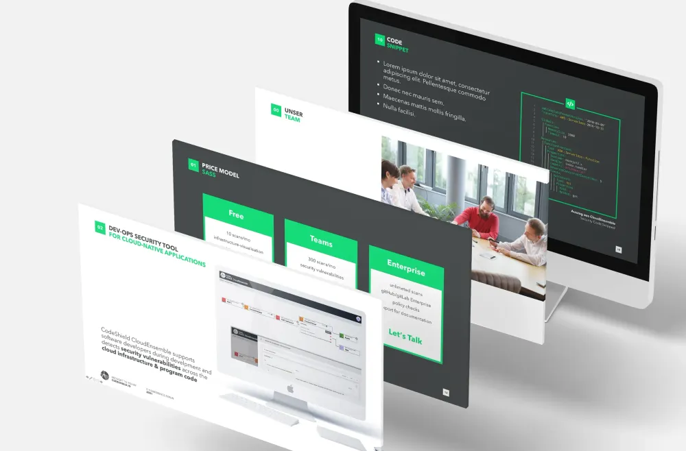 Die passenden Templates